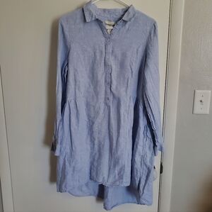 Cynthia Rowley Linen Minimalist Dress